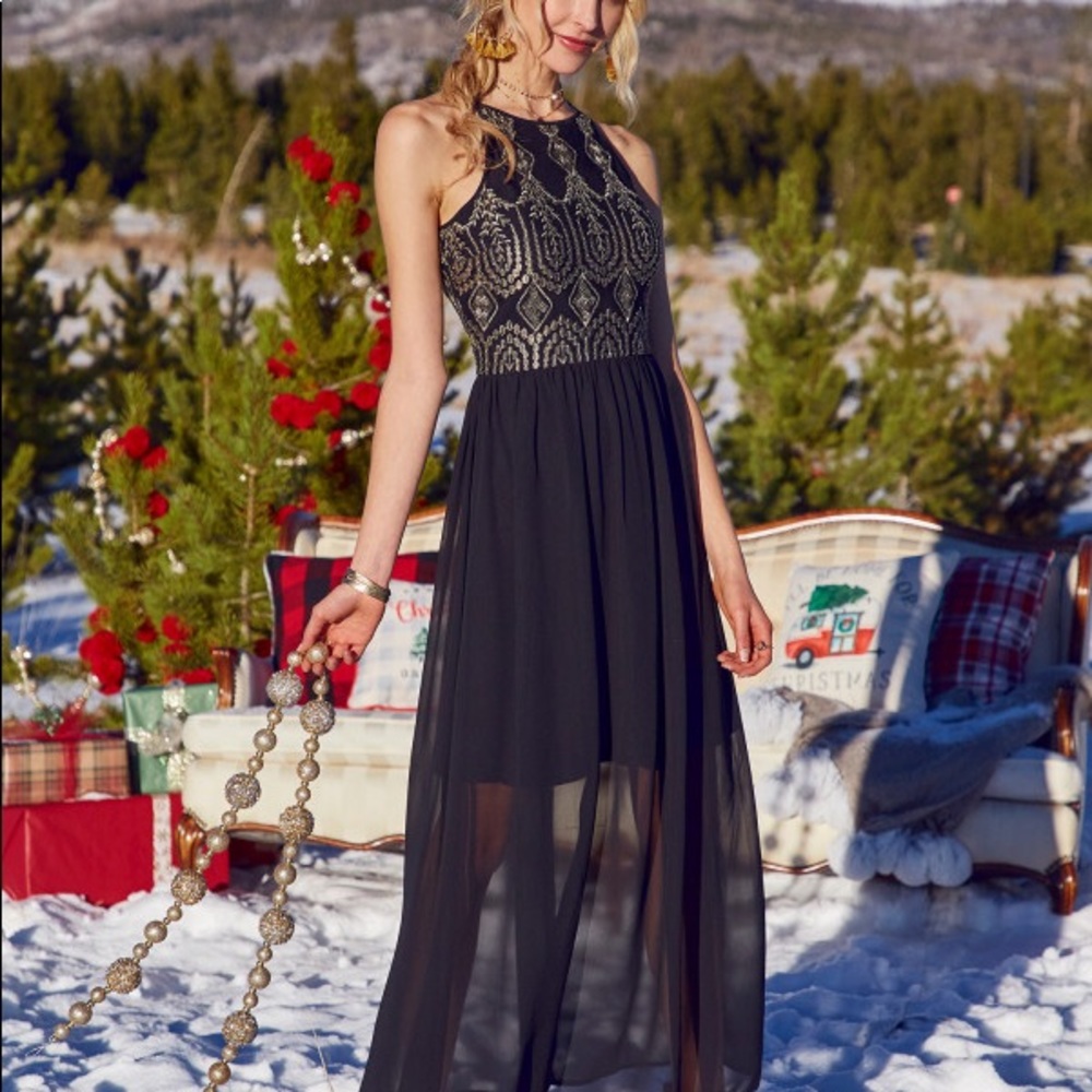 Altar’d State Kingsbury Maxi Dress